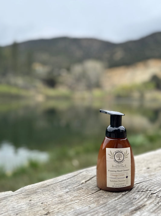 Bonzai Botanicals Foaming Hand Cleanser – Non-Toxic, Gentle, and Eco-Friendly