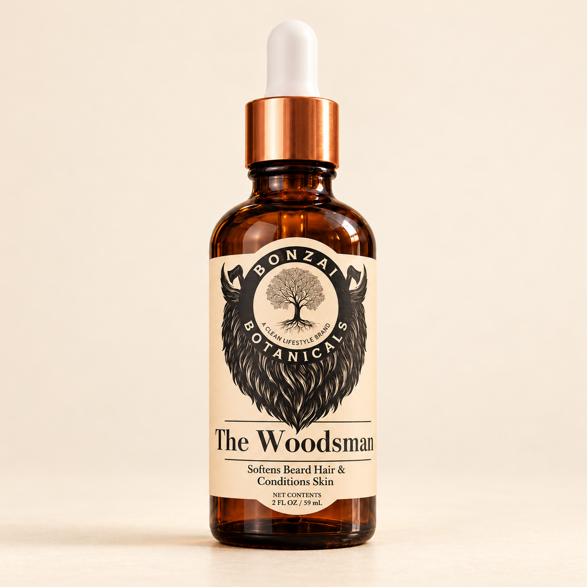 The Woodsman Beard Oil | Cedarwood + Sandalwood
