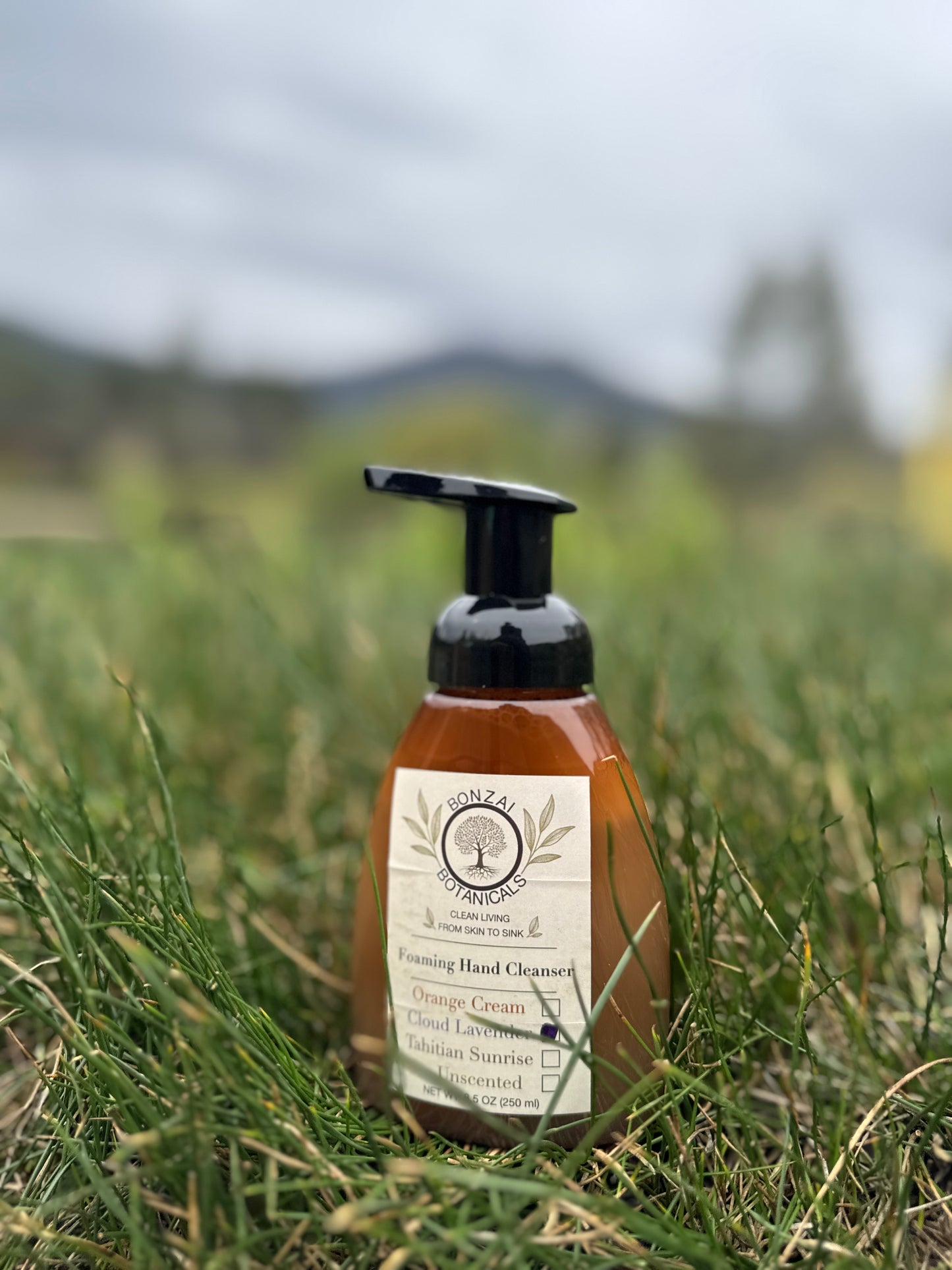 Bonzai Botanicals Foaming Hand Cleanser – Non-Toxic, Gentle, and Eco-Friendly