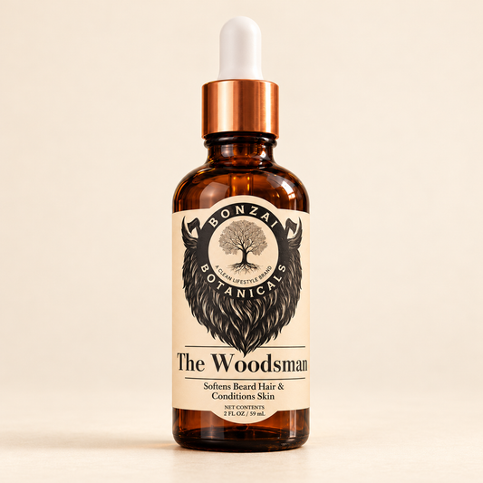 The Woodsman Beard Oil | Cedarwood + Sandalwood